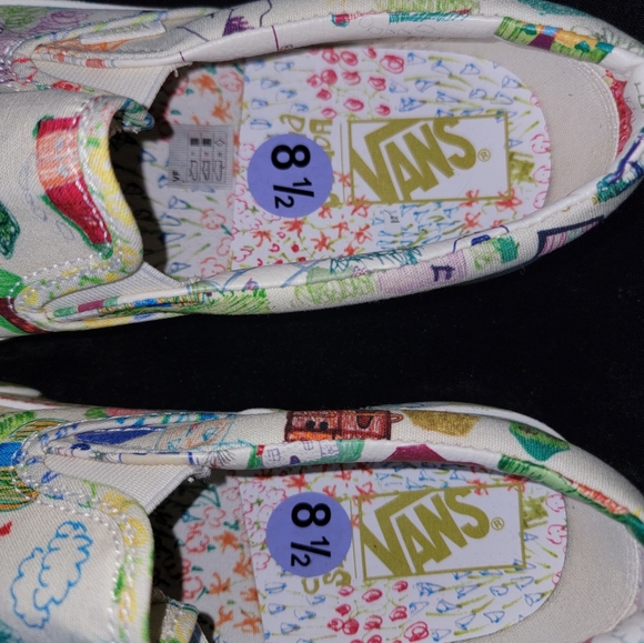 Vans X Collina Strada Classic Slip On 98 DX Women’s Size 10 Men’s Size 8.5 New - Picture 2 of 8